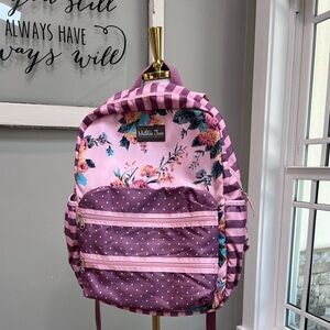 Matilda Jane Pink & Purple Floral Kids Backpack